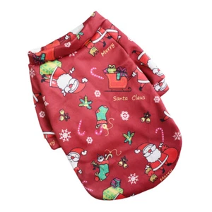 Small Pet Dog Puppy Cat Winter Sweater Coat Jacket Clothes Apparel Chihuahua ✲ - Picture 1 of 41