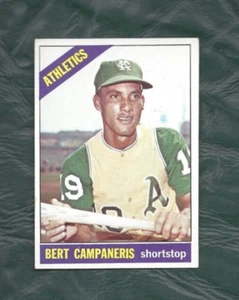 1966 Topps baseball card #175 Bert Campaneris Kansas City A's EXMT - Picture 1 of 2