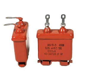MBGP-3 0.25uF 5% 400V PIO AUDIO PAPEL CONDENSADORES OTK/RHOMBUS CANTIDAD-4 - Imagen 1 de 1