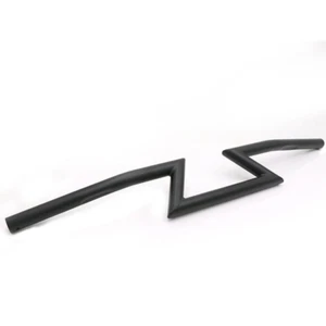 Poignée universelle noire 7/8 "22mm Drag Z Bar Chopper CG125 GN Rétro Café Racer - Bild 1 von 2