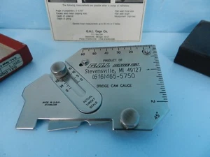 VINTAGE G.A.L. Gage Co. BRIDGECAM GAGE CATALALOG #4 S.S. WELDER's/MACHINIST USA - Picture 1 of 7
