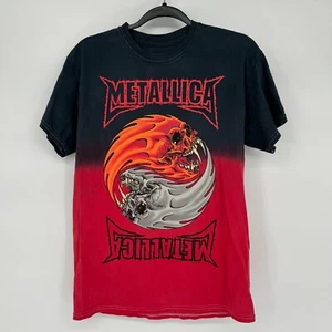 FIX Metallica T-Shirt Yin Yang Pushead Skulls Thrash Metal Flaming Kurzarm - Bild 1 von 5