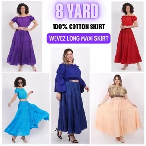 Maxi gonna lunga casual donna 100% cotone 4 strati elastico in vita saldi 8 IARDE - Foto 1 di 94