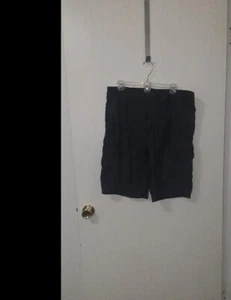 Faded Glory Mens Cargo Shorts Charcoal, Size 36 - Picture 1 of 7
