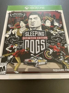 Sleeping Dogs Definitive Edition (Xbox One) - Artbook & Dust Sleeve - NEW/SEALED - Picture 1 of 3