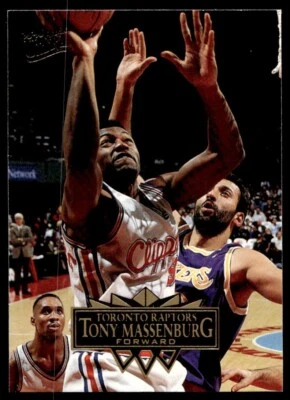 1995-96 Ultra Tony Massenburg Toronto Raptors #179 - Image 1 of 2