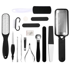 16pcs Professional Foot File Nail Care Pedicure Callus Remover Scraper Tool Set - Picture 1 of 12