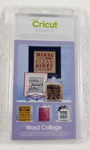  Cricut Cartridge Word Collage - Picture 1 of 3
