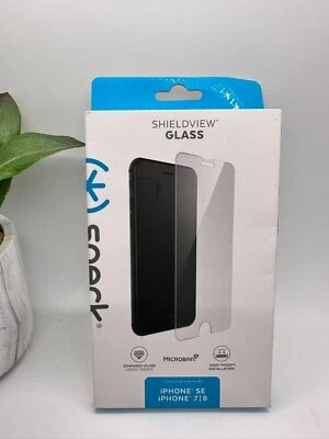 Protector de pantalla de vidrio Speck Apple iPhone SE (3ª/2ª generación) iPhone 8/7 ShieldView Foto 1 de 4