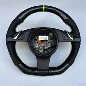 Customized Carbon Fiber Steering Wheel for Porsche cayenne S 2009-2016 - Picture 1 of 7