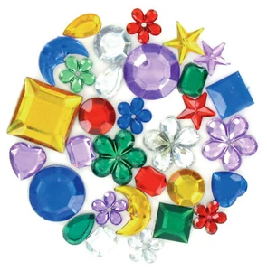 Strass multi mix multicolores 0,8 à 2 cm 204 pièces - Imagen 1 de 1