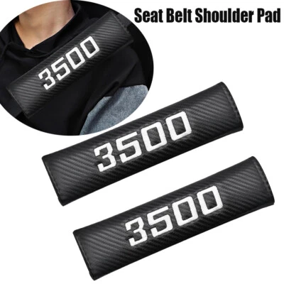 Cojín acolchado blanco para cinturón de seguridad de auto Dodge Ram 3500 2X Foto 1 de 4