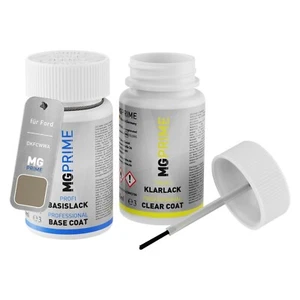 Autolack Lackstift für Ford DKFCWWA PN4B30 3 Tectonic Silver Metallic 2 x 50ml - Bild 1 von 9