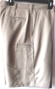 PGA TOUR PANTALONCINI UOMO GOLF MARRONI SUNFLUX DRIFLUX MOTIONFLUX TAGLIA 32 NUOVI CON ETICHETTE - Foto 1 di 7