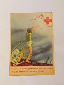 Cartolina Croce Rossa Italiana Salerno Fg Nv - Foto 1 di 2