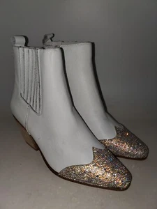 Matisse Blake White Ankle Boot Women's Size 7 Medium - Picture 1 of 8