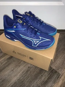 Mizuno Wave Exceed Tour 6 Tennis Shoes in Blue, Men's Size 8, Style 61GA247015 - Picture 1 of 5