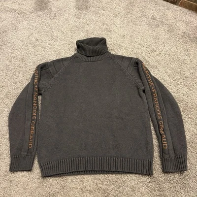 Suéter Marithe Francois Girbaud Gris Algodón Hechizo Cuello Tortuga Grande Foto 1 de 4