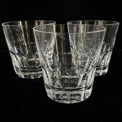 St. Louis Crystal Bristol / Caton Set of 3 - Old-Fashioned Panel Cut 4" - Image 1 of 4