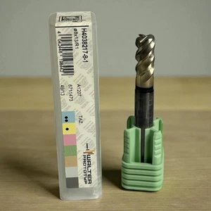 Walter Prototyp 5/16" Carbide Corner Radius End Mill Tool Nose  H4038217-8-1 - Picture 1 of 11