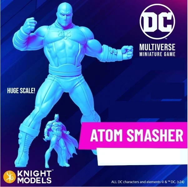 Knight Models DC Universe 130mm Atom Smasher Exclusive unpainted resin figure - Image 1 of 1