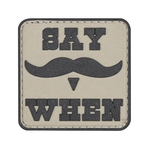 Parche moral de PVC 5ive Star Gear Say When Tombstone Western Huckleberry, 2" x 2" Foto 1 de 1