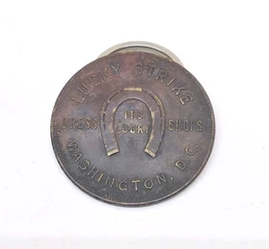 Vintage Lucky Strike Dress Shops Washington DC Trade Token Coin - Picture 1 of 5