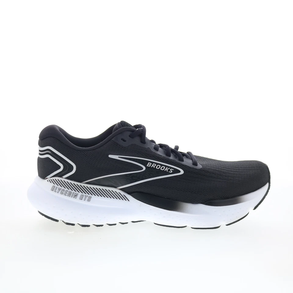 Brooks Glycerin GTS 21 120409-090 Mujer Negro Ancho Atlético Zapatos para Correr 10 Foto 1 de 4
