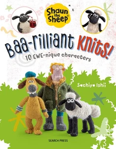 SHAUN THE SHEEP®  - BAA-RILLIANT KNITS! OFFICIAL KNITTING PATTERN BOOK - Picture 1 of 1