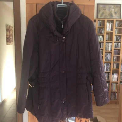 C&A • Sixth Sense • Winterjacke • Gr. 50 • Lila • Taille verstellbar • Reißversc - Bild 1 von 4