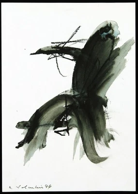 Informel-Malerei, 1996. Mischtechnik Hans SALENTIN (1925-2009 D) handsigniert - Bild 1 von 3