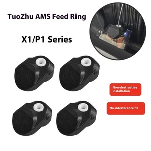 4PCS AMS Upgrades Panda AMS Guard Inlet Ring Protector For Bambu Lab X1C P1S P1P - Picture 1 of 7