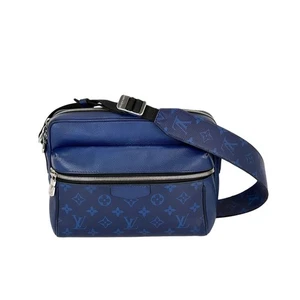 Louis Vuitton Taigarama Outdoor Blue Messenger Bag - Picture 1 of 6