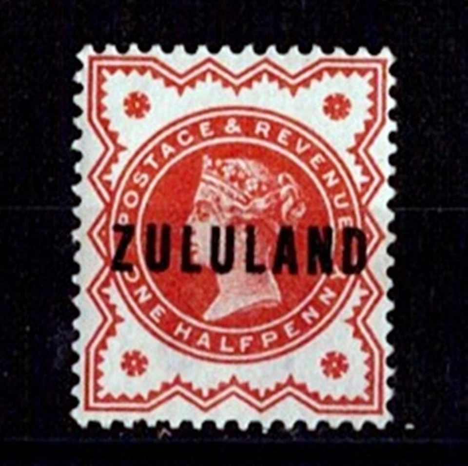 ZULANDIA SUFRICA, 1888 - 93 SG#1 QV, 1/2 penique. Vermilion MH Foto 1 de 1