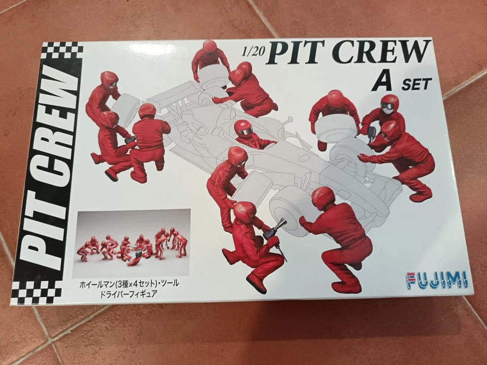 Pit Crew Set A - Fujimi 1/20 - Immagine 1 di 3