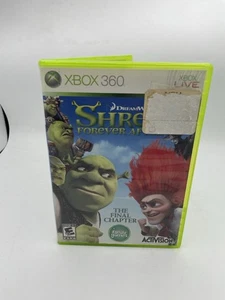 Shrek Forever After The Final Chapter (Microsoft Xbox 360, 2010) Manual Completo - Imagen 1 de 2