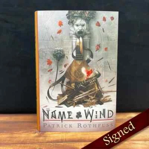 Name Of The Wind PATRICK ROTHFUSS SIGNED New Illustrated Anniversary Hardback - Picture 1 of 5