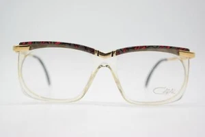 Vintage Brille Cazal 340 Gold Transparent Mehrfarbig Eckig Brillengestell - Bild 1 von 6