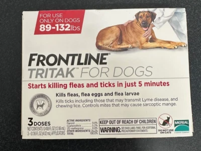Frontline Tritak For Dogs 89-132 Lbs