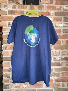 Disney Parks Mad Hatter Blue T-Shirt Men’s Size XL New With Tags - Picture 1 of 7
