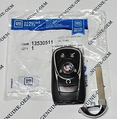 Llavero de entrada remota sin llave Buick Enclave Encourse GX 2020-2023 13530511 OEM GM Foto 1 de 3