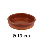 Tapas Schalen, Auflaufformen aus Ton, rustikale Cazuela Keramik Schlchen  13cm