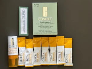 2 boxes of Clinique Fresh Pressed 7-Day System With Pure Vitamin C Total 14 days - Picture 1 of 4
