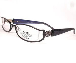 Phoebe Couture 215 Black women eyeglasses Eyewear 49-18-130 Frames New Designer - Picture 1 of 6