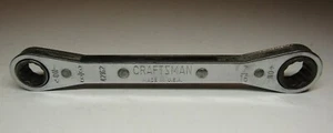 *Craftsman* 3/8" X 7/16" 12 Point Ratcheting Box Wrench 42161 - Made in U.S.A. - Picture 1 of 20