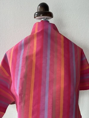 Taft Bunt Multicolor  1,15 Mtr. lang + 0,55 Mtr. Breit Teilfixiert - Bild 1 von 3