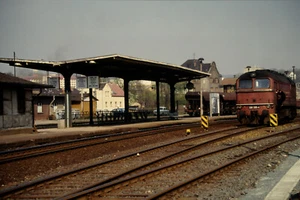 DIA V200 220 335 mit Gag49833 Taigatrommel 25.04.1994 gerahmt J-R3-4 - Bild 1 von 1
