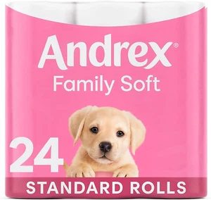 Family Soft Toilet Tissue 24 Toilet Rolls (Previously Gentle Clean Toilet Paper - Picture 1 of 13