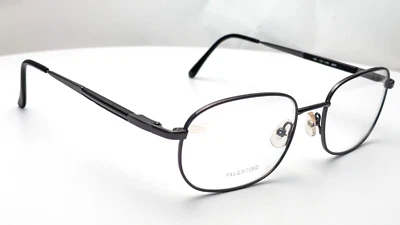 Valentino 1179 0ZRY Negro Rectángulo Unisex Anteojos 53mm Hecho en Italia Foto 1 de 4