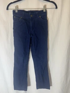 Carter's Boys Navy Corduroy Pants ~ Adjustable Waist ~ Size 6 G5 - Picture 1 of 6
